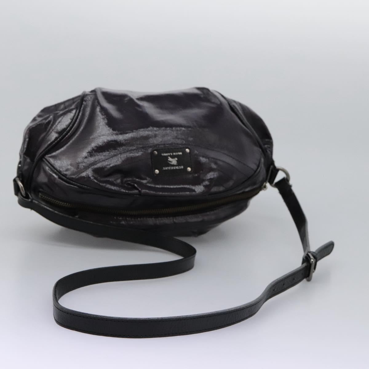 Burberry Blue Label shoulder bag Enamel, PURPLE, PATENT_LEATHER, Shoulder bag