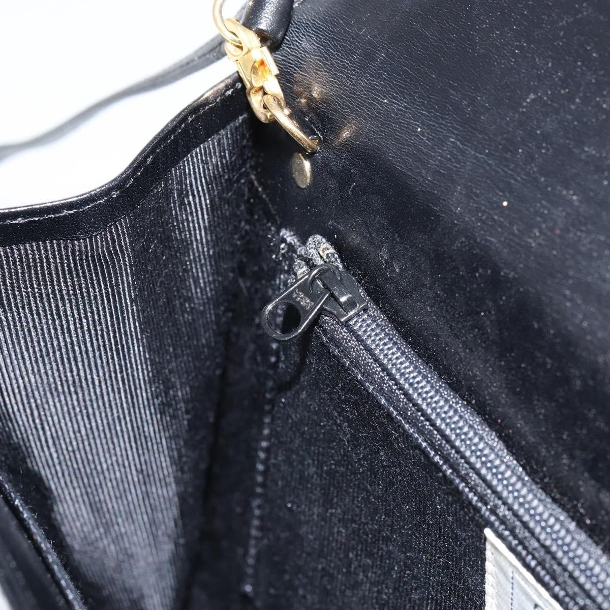 Givenchy Vintage 4G shoulder bag Leather, BLACK, LEATHER, Shoulder bag