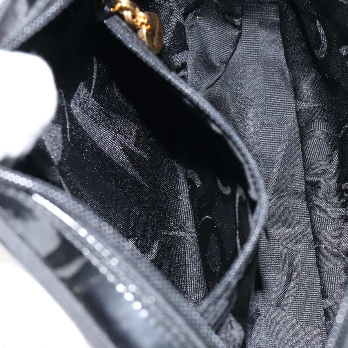 Salvatore Ferragamo Vala Shoulder Bag Patent Leather, BLACK, PATENT_LEATHER, Shoulder bag