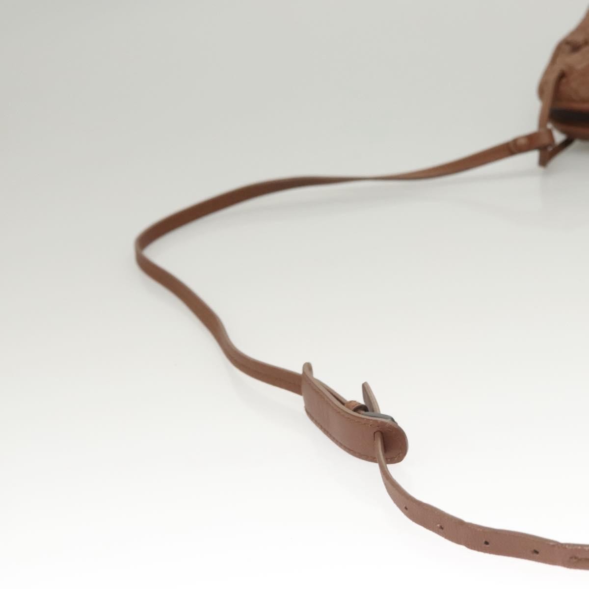 Bottega Veneta Intrecciato Leather, BROWN, LEATHER, Handbag