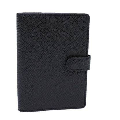 Louis Vuitton Agenda Cover Epi Leather, BLACK, LEATHER, Toiletry Case