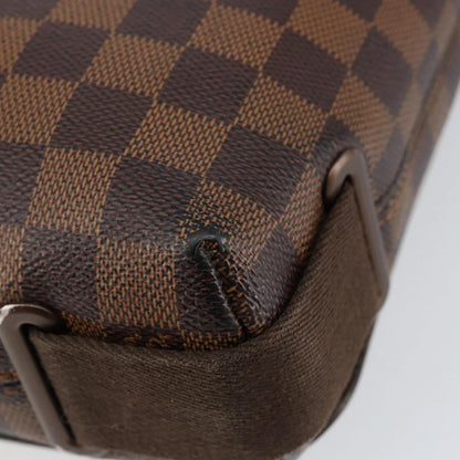 Louis Vuitton Brooklyn Handbag Damier, BROWN, CANVAS, Shoulder bag