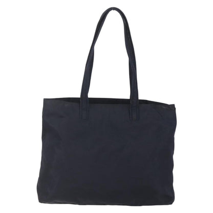 Prada Front Pocket Zip Tote Tessuto, BLACK, NYLON, Tote bag