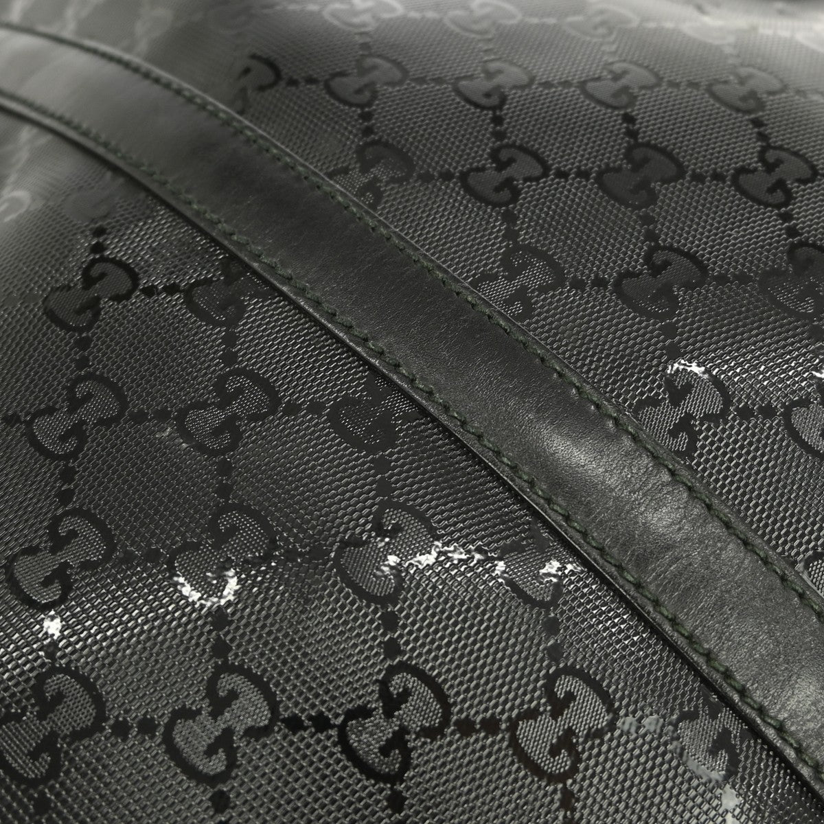 Gucci Convertible Briefcase GG Imprime, BLACK, CANVAS, Travel bag