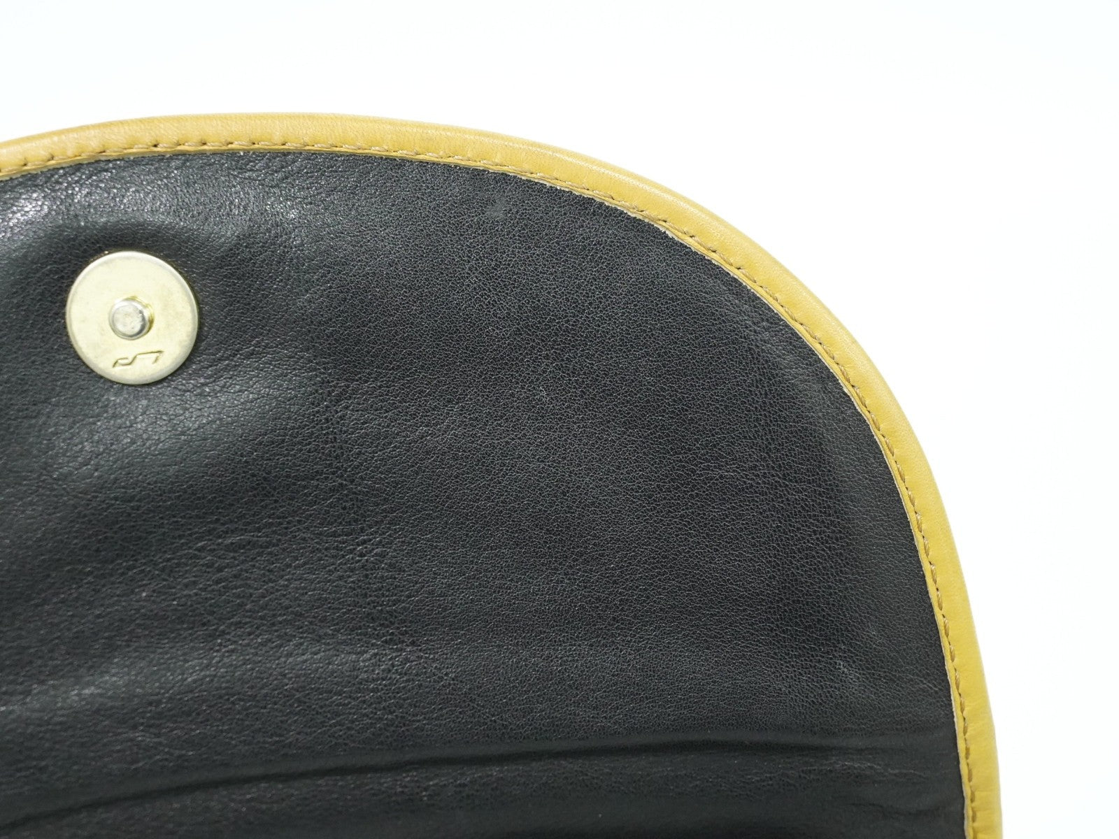 Celine Vintage Shoulder Bag Leather, BLACK, LEATHER, Shoulder bag