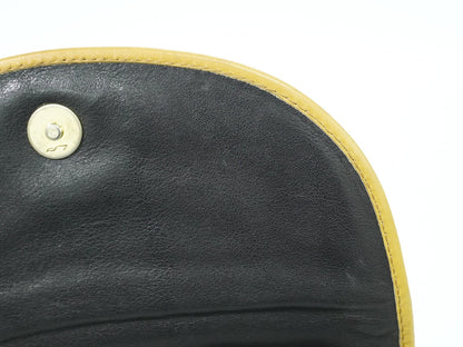 Celine Vintage Shoulder Bag Leather, BLACK, LEATHER, Shoulder bag