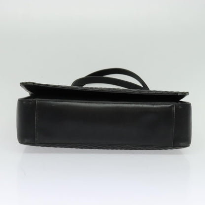 Bally Vintage Shoulder Bag Quilted leather, BLACK, LEATHER, Shoulder bag