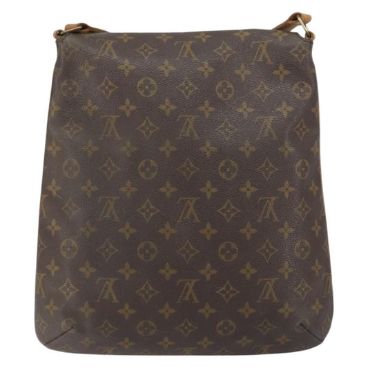 Louis Vuitton Musette Salsa Handbag Monogram Canvas, BROWN, CANVAS, Shoulder bag