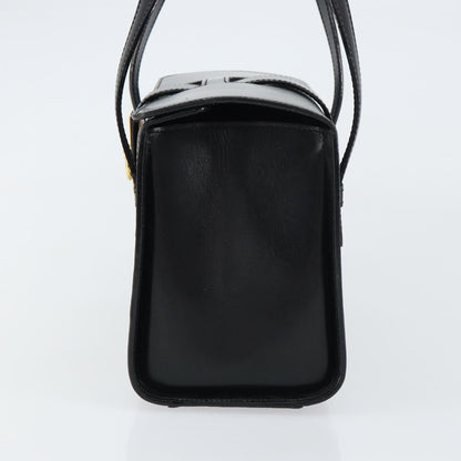Celine Handbag Leather, BLACK, LEATHER, Handbag