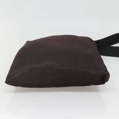 Prada Flat Messenger Bag Tessuto, BLACK, NYLON, Shoulder bag