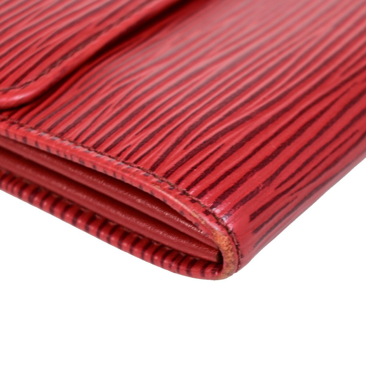 Louis Vuitton Vintage Sarah Wallet Epi Leather, RED, LEATHER, Wallets