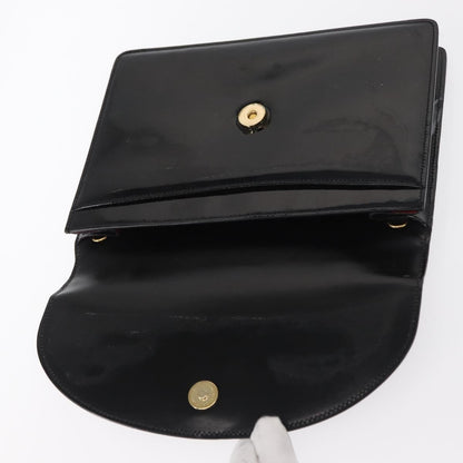 Celine Clutch Bag ENAMEL, BLACK, PATENT_LEATHER, Clutche & pouche