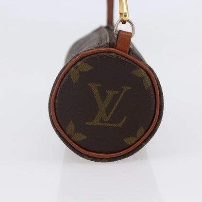 Louis Vuitton Papillon Pochette Monogram Canvas, BROWN, CANVAS, Handbag