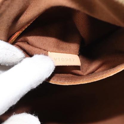 Louis Vuitton Alma Handbag Monogram Canvas, BROWN, CANVAS, Handbag