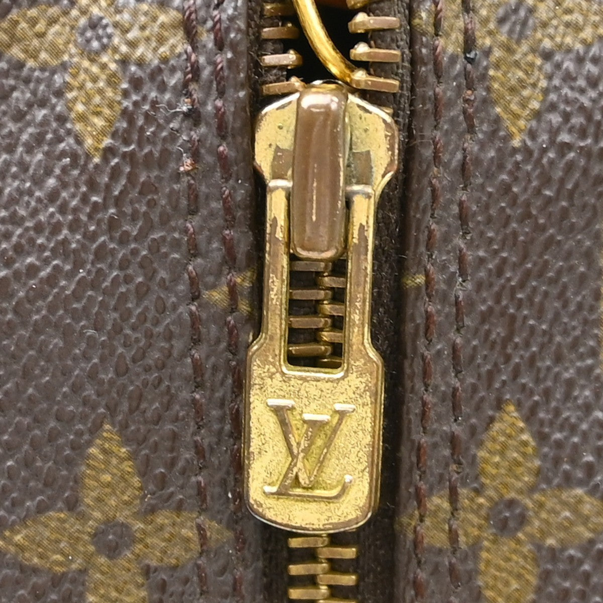 Louis Vuitton Papillon Handbag Monogram Canvas, Brown, Canvas, Handbag