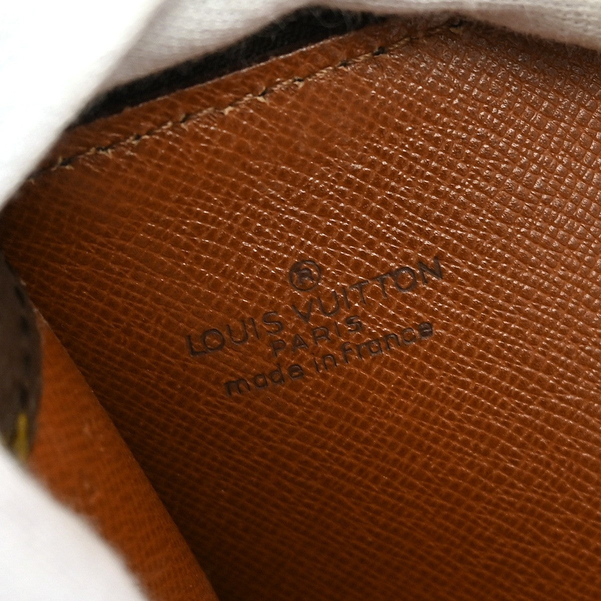 Louis Vuitton Poche Documents Monogram Canvas, BROWN, CANVAS, Clutche & pouche