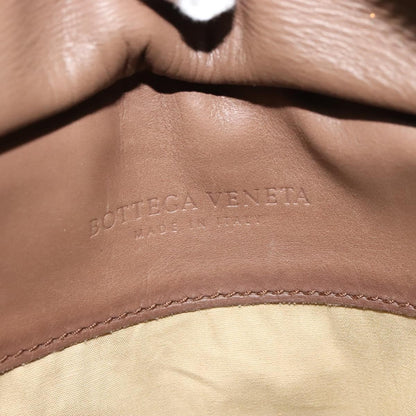 Bottega Veneta Zip Pocket Waist Bag Leather with Intrecciato, BROWN, LEATHER, Clutche & pouche