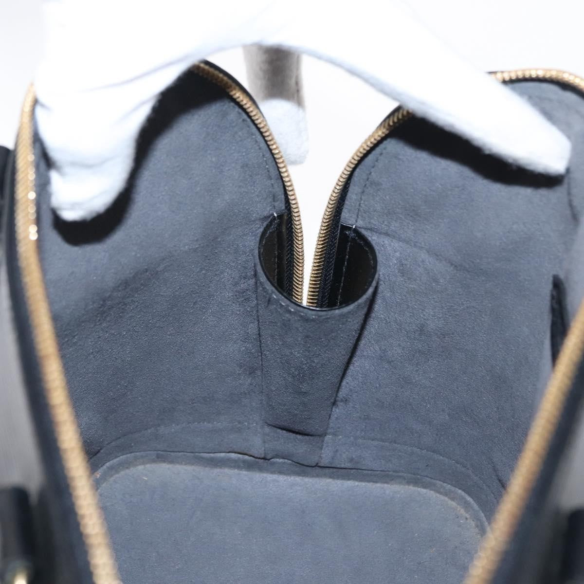 Louis Vuitton Alma Handbag Epi Leather, BLACK, LEATHER, Handbag