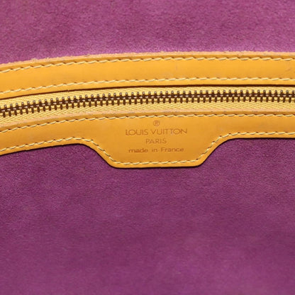 Louis Vuitton Lussac Handbag Epi Leather, Yellow, Leather, Shoulder Bag