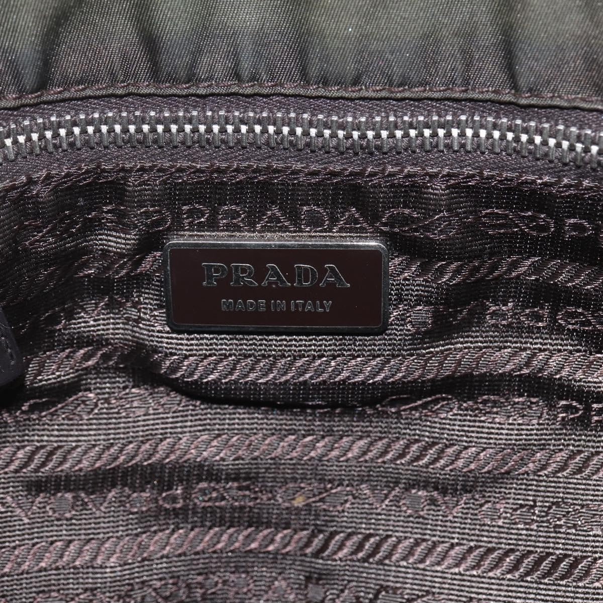 Prada Vintage Tote Tessuto, KHAKI, NYLON, Tote bag