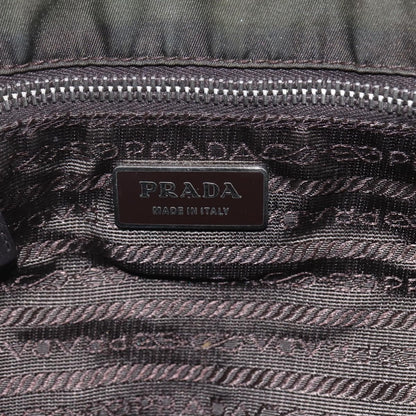 Prada Vintage Tote Tessuto, KHAKI, NYLON, Tote bag