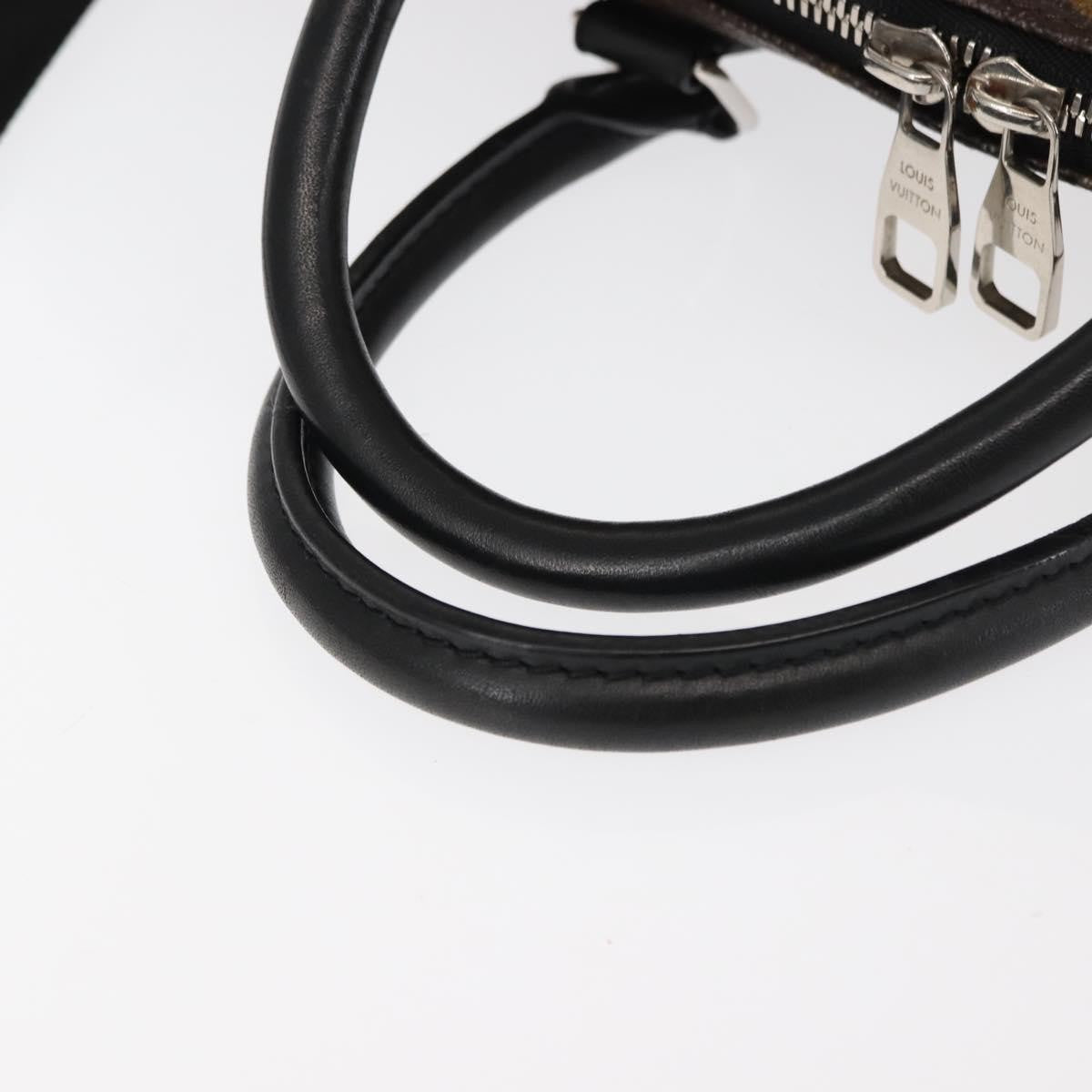 Louis Vuitton Porte-Documents Jour Bag Macassar Monogram Canvas, BROWN, CANVAS, Briefcase