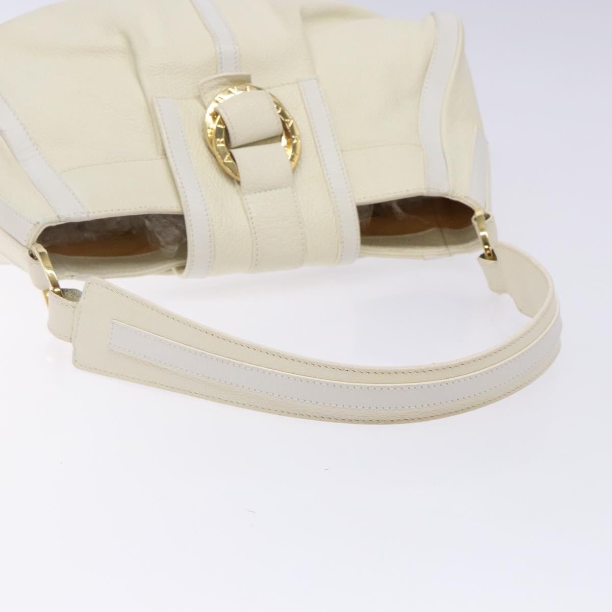 Bvlgari Chandra Top Handle Bag Leather, BEIGE, LEATHER, Shoulder bag