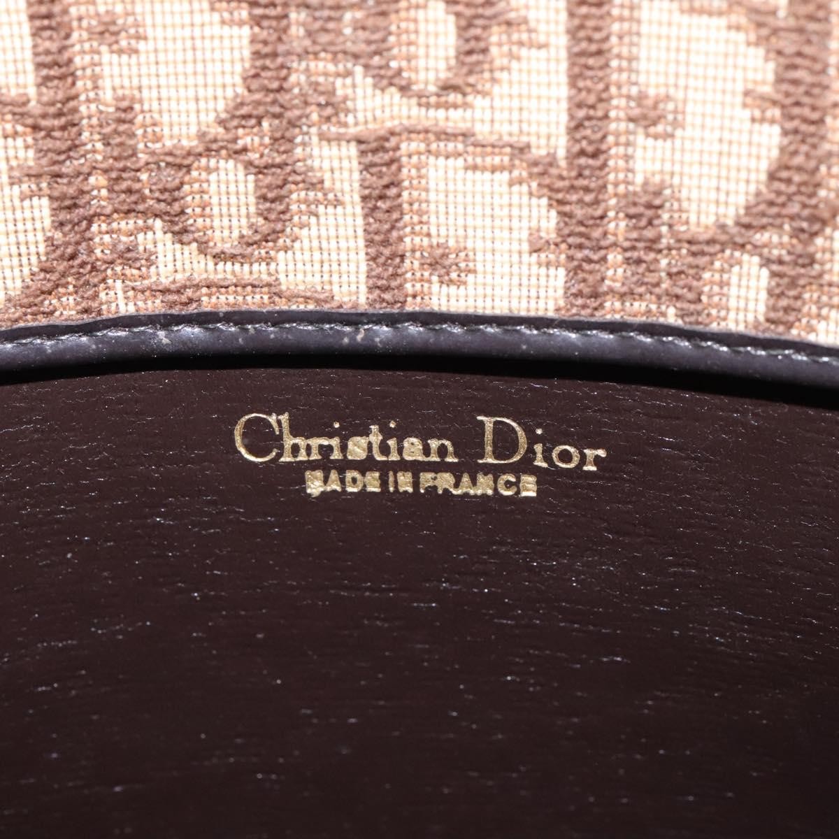 Christian Dior Trotter Canvas, BROWN, CANVAS, Handbag