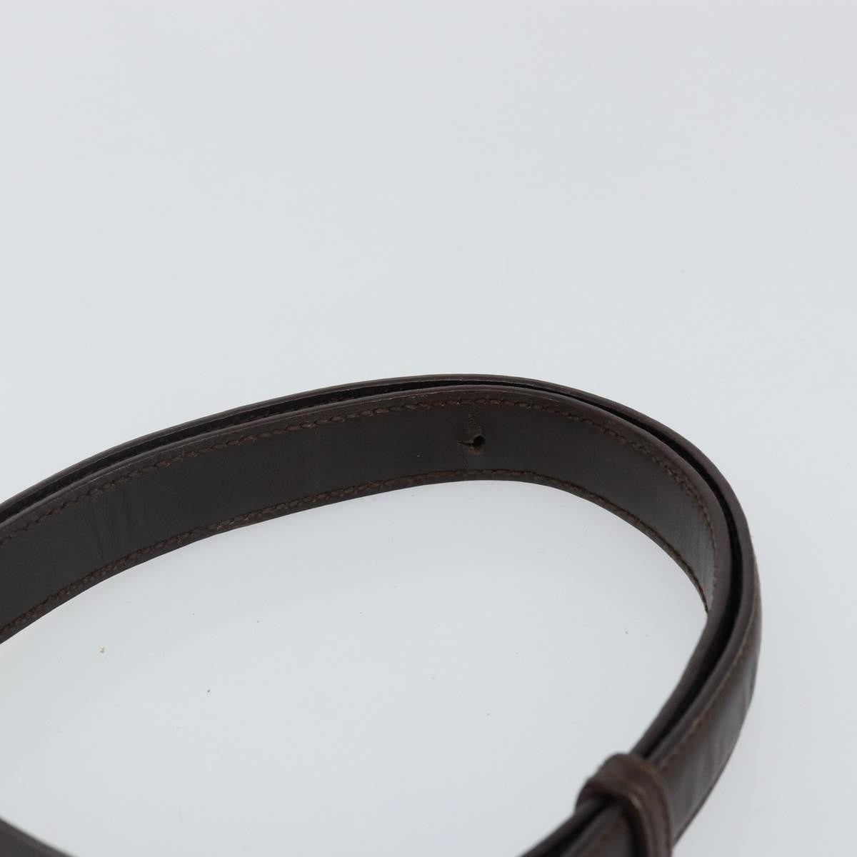 Salvatore Ferragamo Gancini handbag Leather, BLACK, LEATHER, Handbag