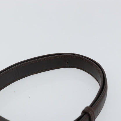 Salvatore Ferragamo Gancini handbag Leather, BLACK, LEATHER, Handbag