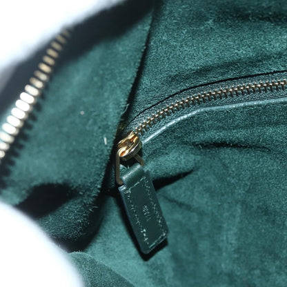 Saint Laurent Classic Duffle Bag Leather, GREEN, LEATHER, Travel bag
