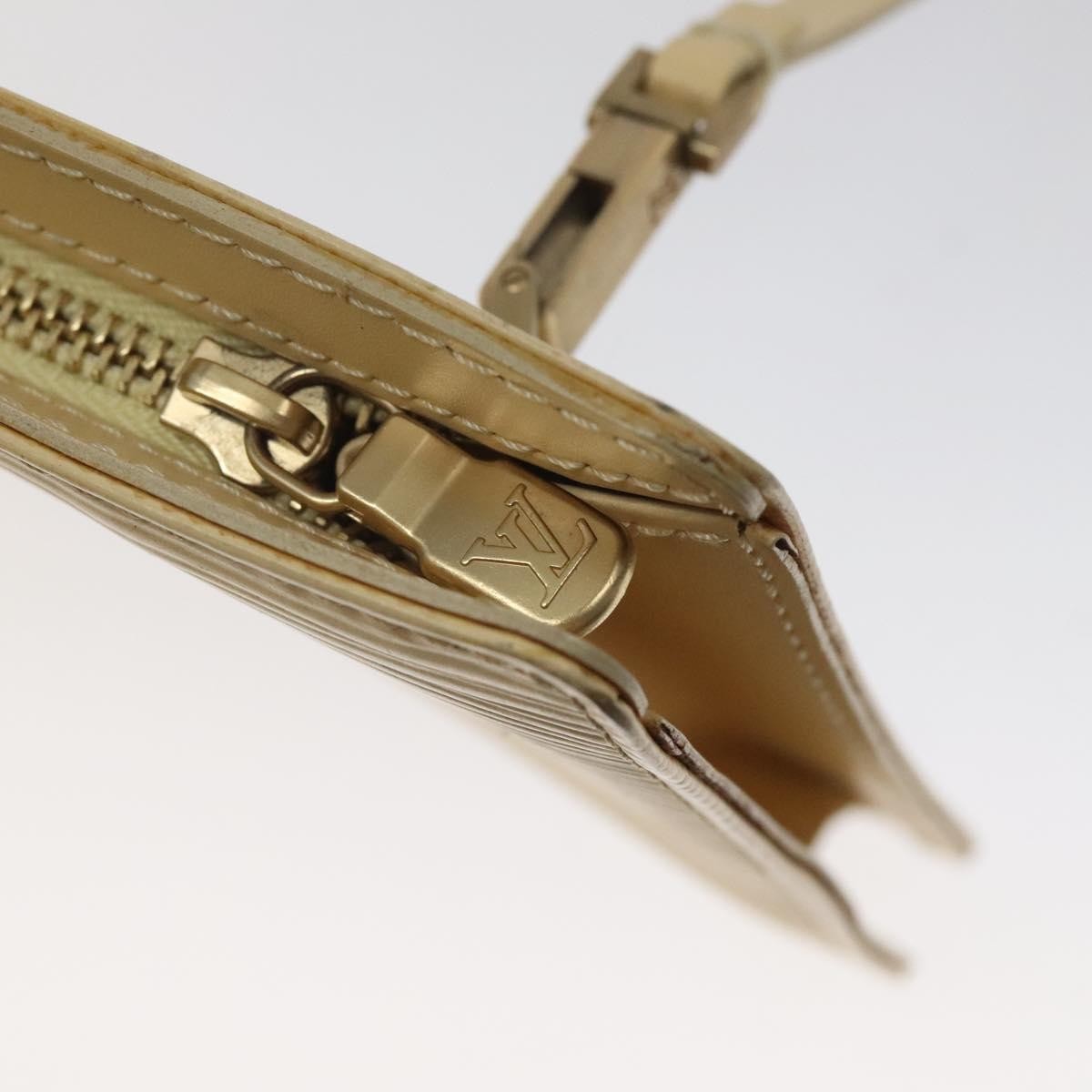 Louis Vuitton Rochelle Waist Bag Epi Leather, BEIGE, LEATHER, Travel bag