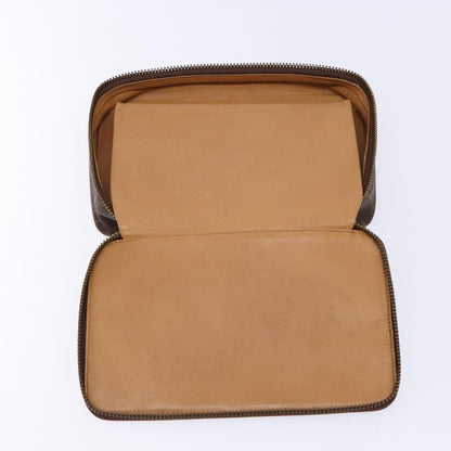 Louis Vuitton Vintage Jewelry Box Monogram Canvas, BROWN, CANVAS, Clutche & pouche