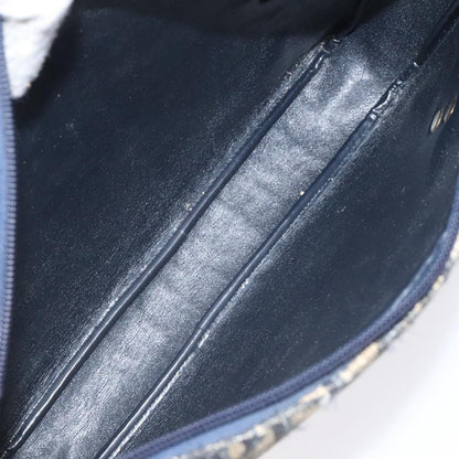 Christian Dior Vintage CD trotter Shoulder bag Canvas, NAVY, CANVAS, Shoulder bag