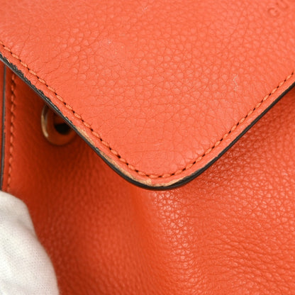 Gucci Bamboo Tassel Backpack Leather, ORANGE, LEATHER, Backpack