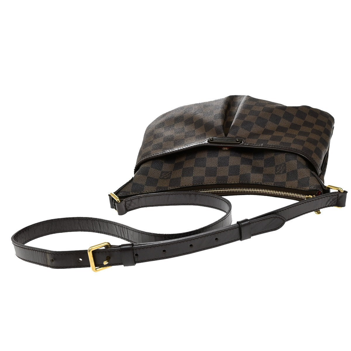Louis Vuitton Bloomsbury Handbag Damier, BROWN, CANVAS, Shoulder bag