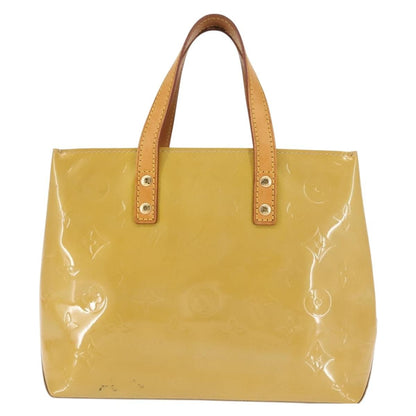 Louis Vuitton Reade Handbag Monogram Vernis, BEIGE, PATENT_LEATHER, Handbag