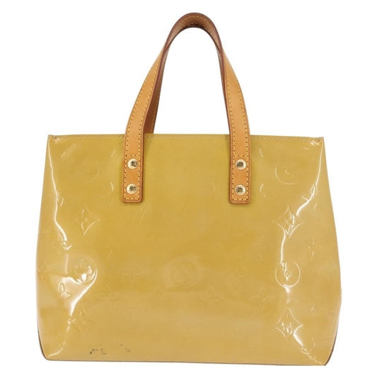Louis Vuitton Reade Handbag Monogram Vernis, BEIGE, PATENT_LEATHER, Handbag