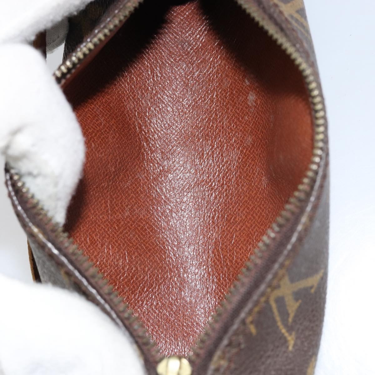 Louis Vuitton Papillon Pochette Monogram Canvas, BROWN, CANVAS, Clutche & pouche