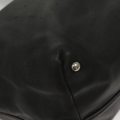 Salvatore Ferragamo Vara bow tote Leather, BLACK, LEATHER, Tote bag