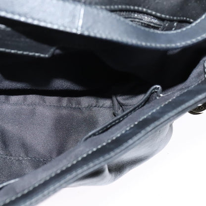 Bvlgari Chandra Flap Shoulder Bag Leather, BLACK, LEATHER, Shoulder bag