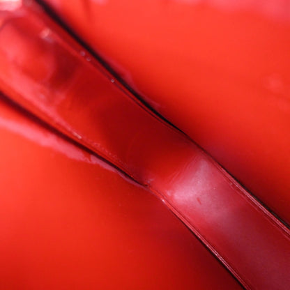 Louis Vuitton Mott Handbag Monogram Vernis, RED, PATENT_LEATHER, Clutche & pouche