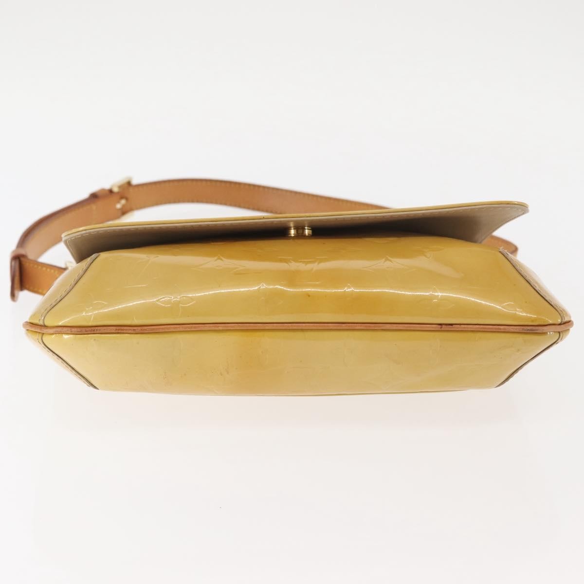 Louis Vuitton Thompson Street Handbag Monogram Vernis, BEIGE, PATENT_LEATHER, Handbag