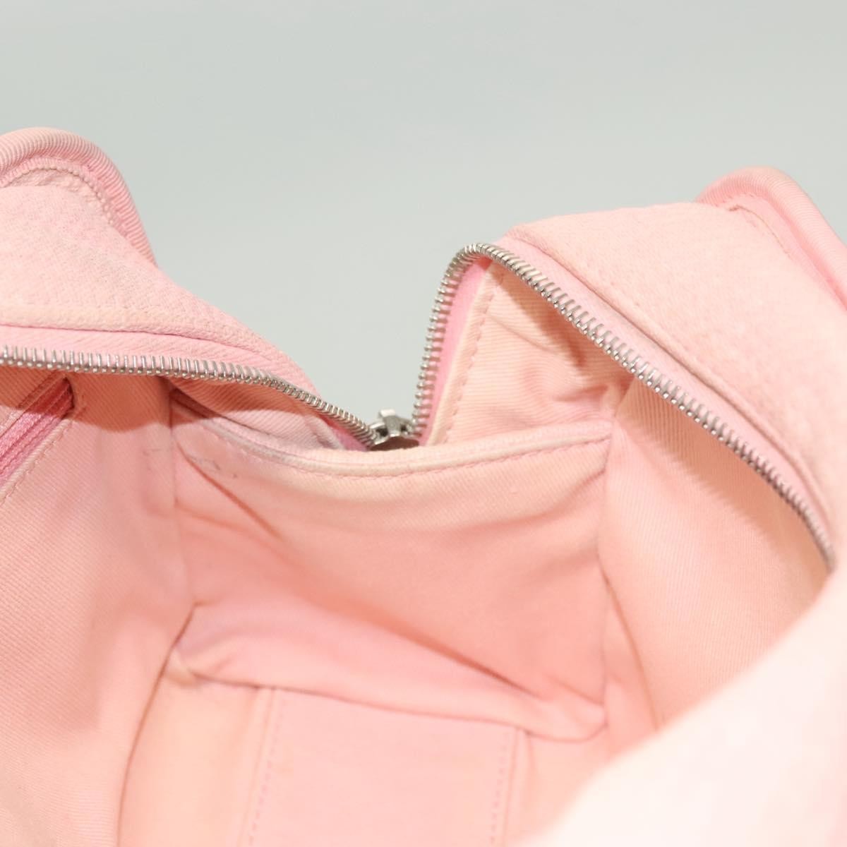 Chanel Deauville Tote Canvas, PINK, CANVAS, Handbag