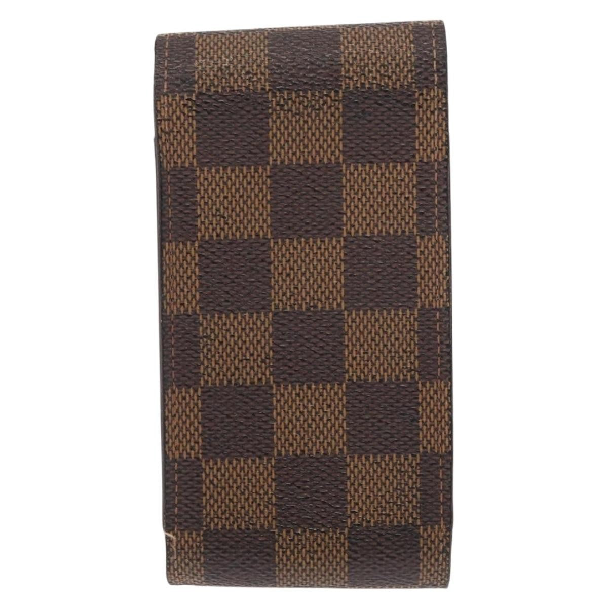 Louis Vuitton Etui Cigarette Case Monogram canvas, BROWN, CANVAS, Wallets