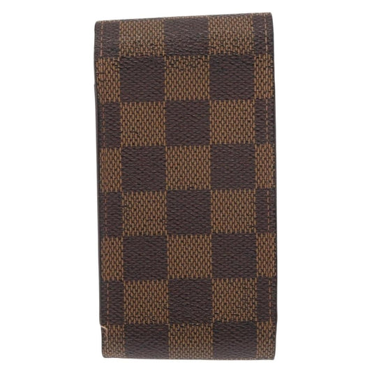 Louis Vuitton Etui Cigarette Case Monogram canvas, BROWN, CANVAS, Wallets