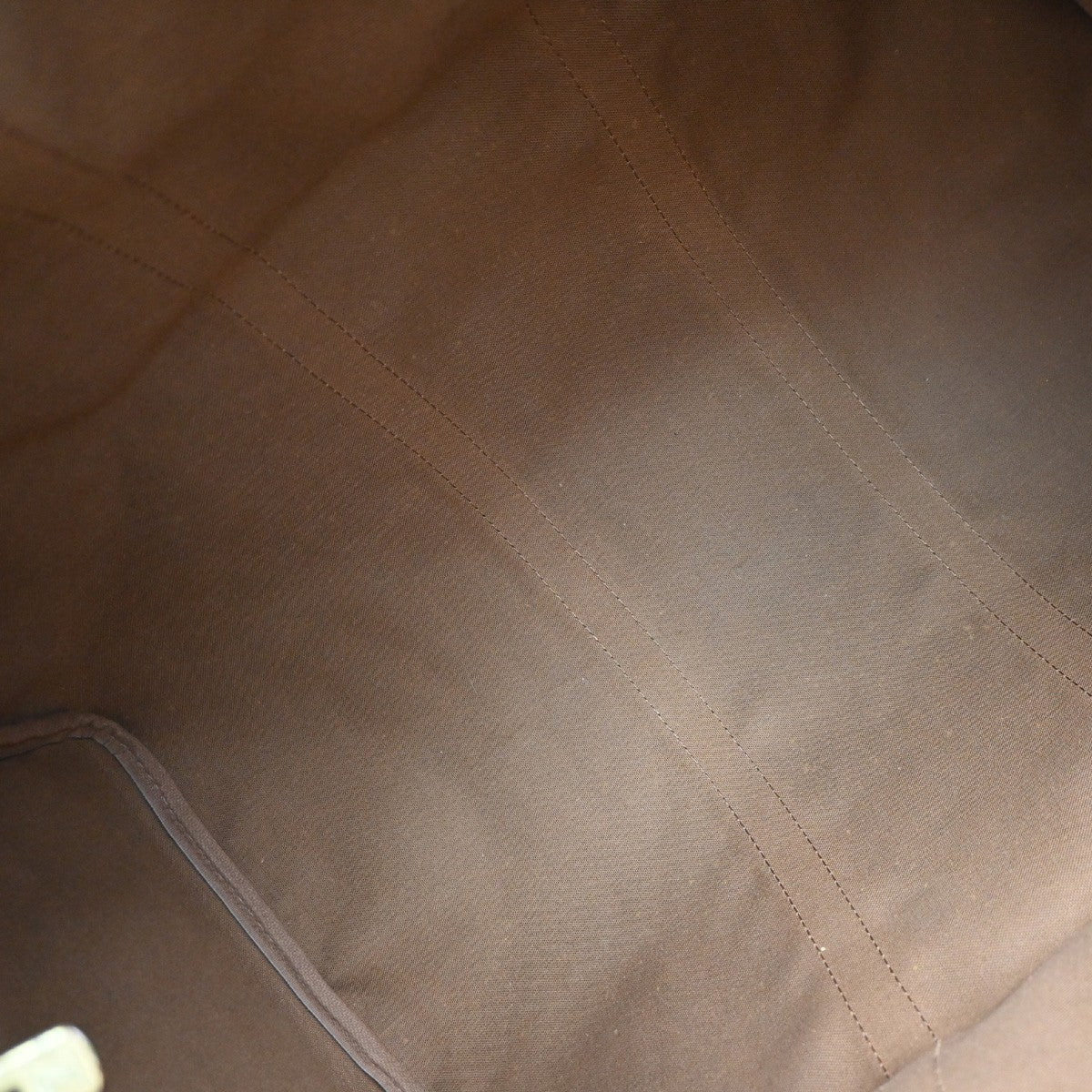 Louis Vuitton Keepall Bag Monogram Canvas, BROWN, CANVAS, Travel bag
