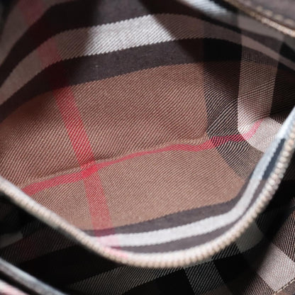 Burberry Vintage Shoulder Bag Leather, BROWN, LEATHER, Shoulder bag