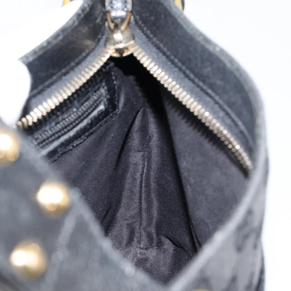 Gucci Vintage Shoulder Bag Monogram Canvas, BLACK, CANVAS, Shoulder bag