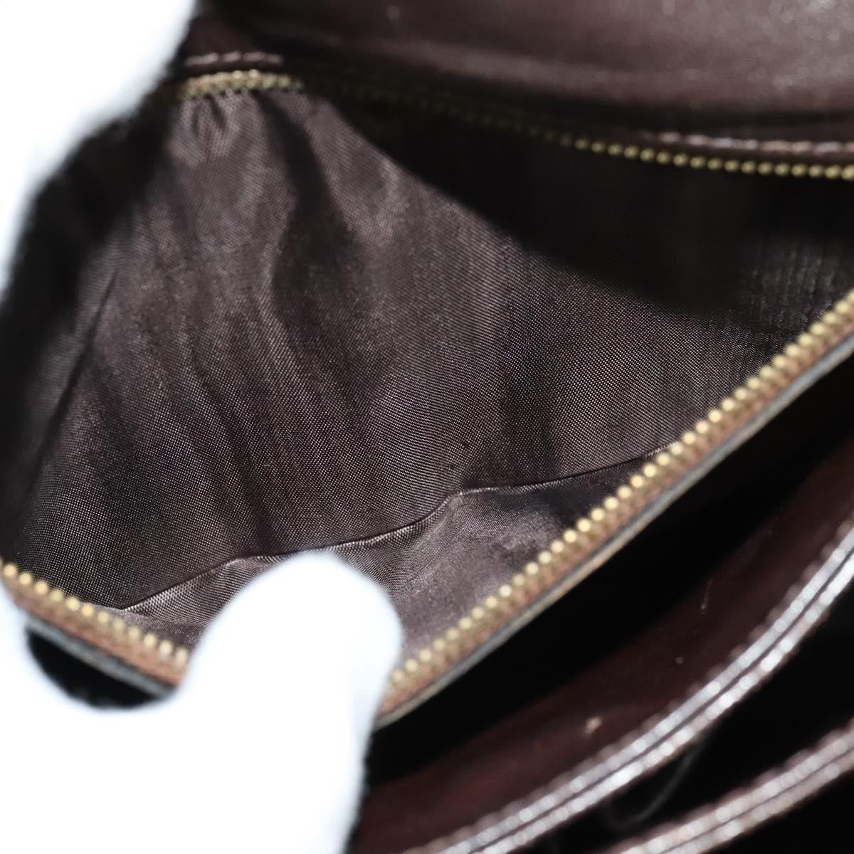 Celine C Sulky Shoulder bag Canvas and Leather, BEIGE, CANVAS, Shoulder bag